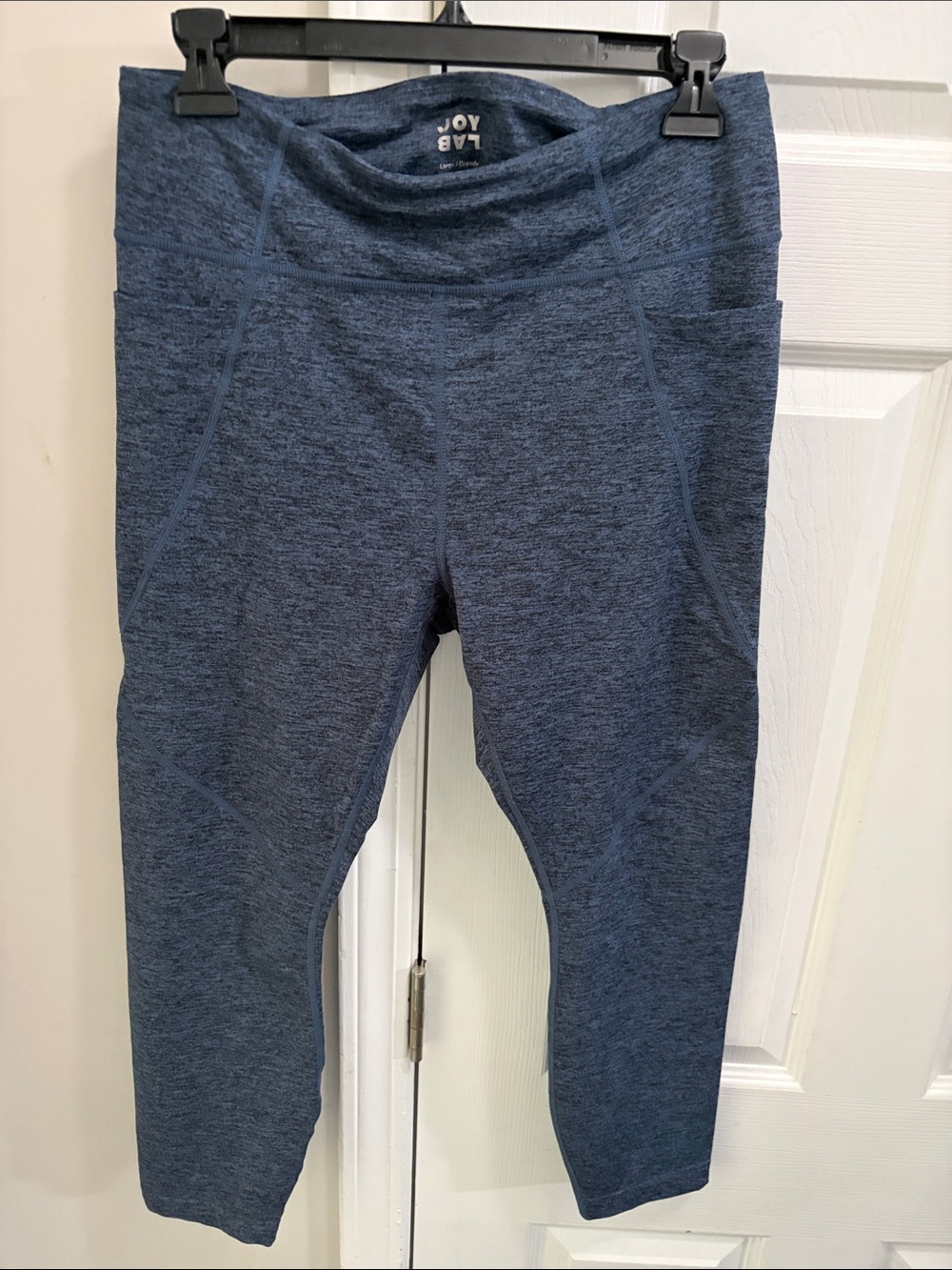 JoyLab Heather Navy Capri Leggings